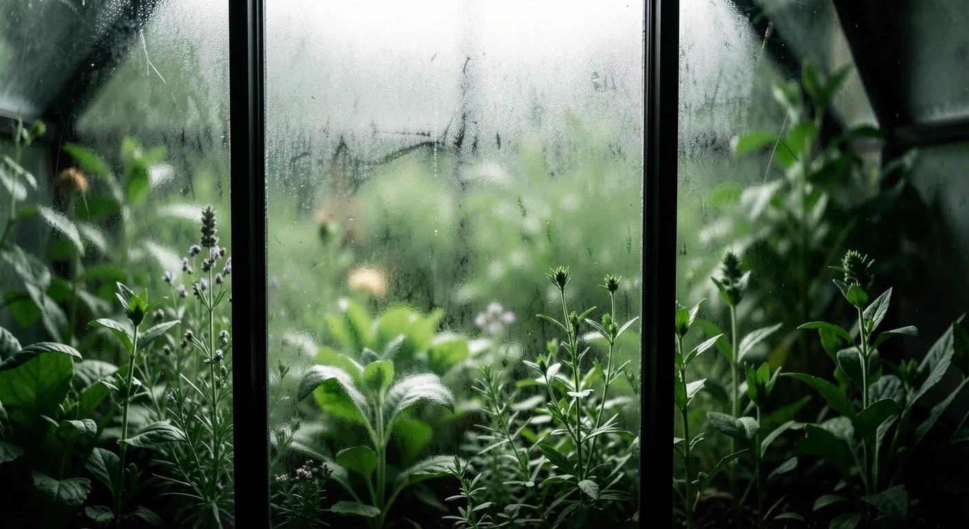 Botanical detail representing privacy and natural clarity