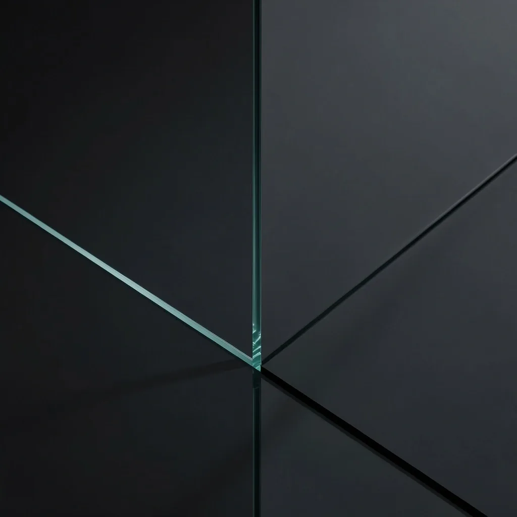 Symbol of digital transparency